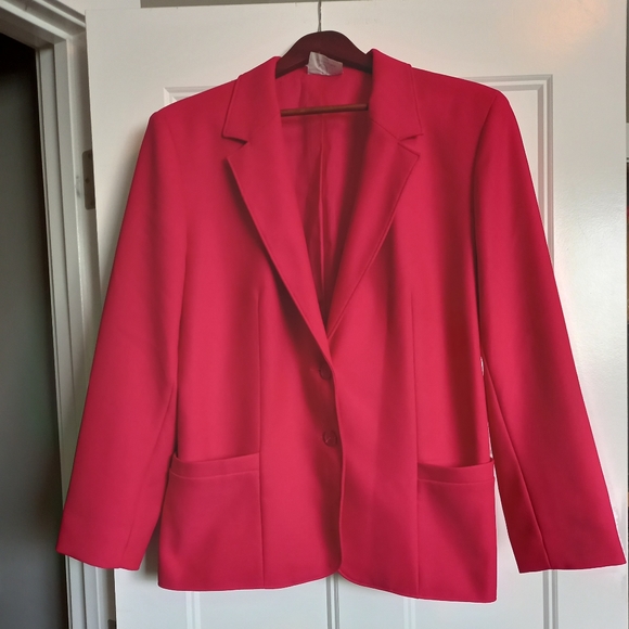 Vintage TanJay Hot Pink Blazer - Picture 1 of 7